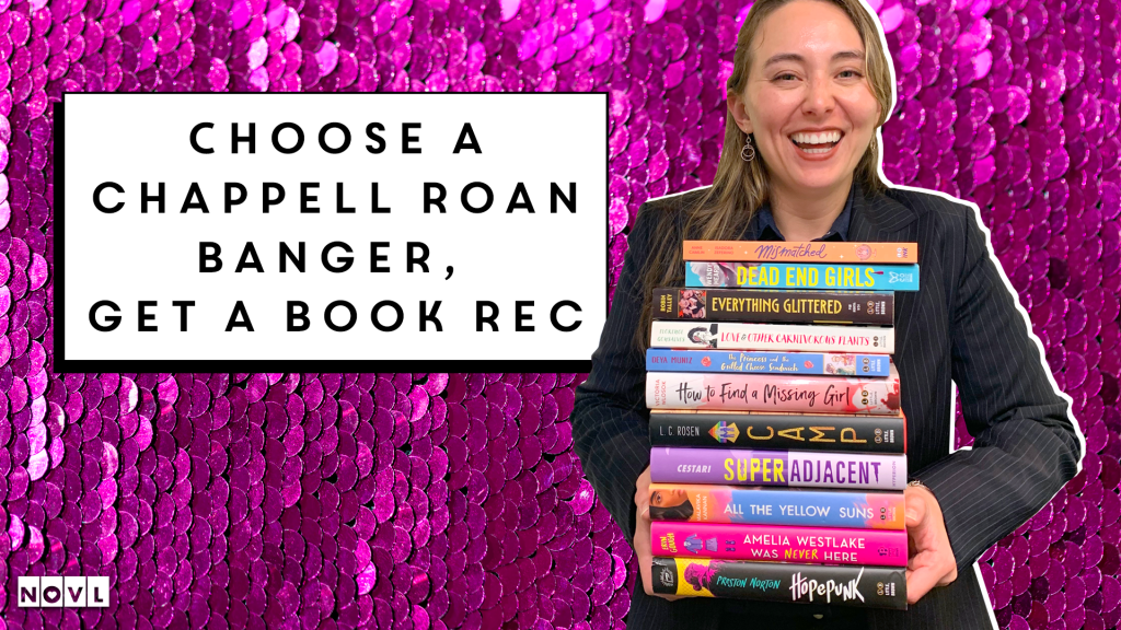 NOVL Blog: Choose a Chappell Roan Banger, Get a Book Rec